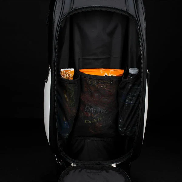 VESSEL Lux Prime Cart Golf Bag - Tour Styling Luxury Performance - Black - Image 15