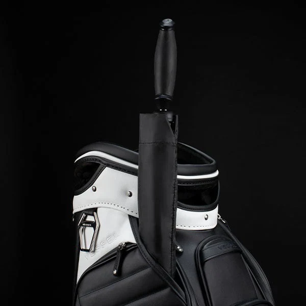 VESSEL Lux Prime Cart Golf Bag - Tour Styling Luxury Performance - Black - Image 10