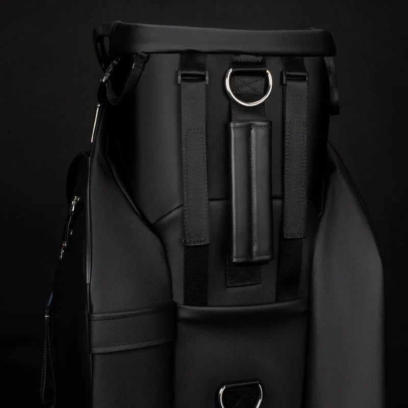 VESSEL Lux Pro Cart II Golf Bag - Pebbled White - Image 14