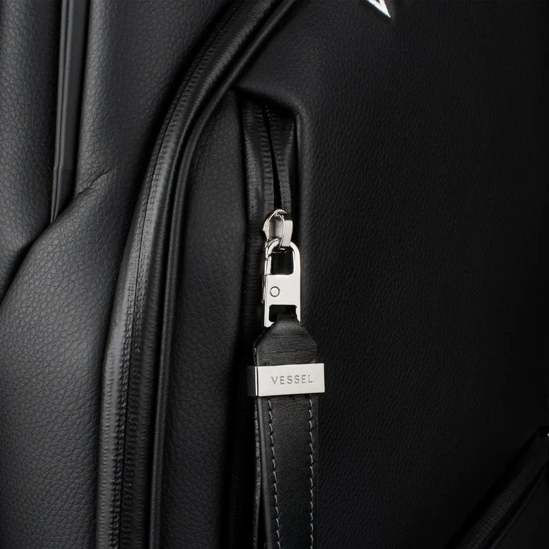VESSEL Lux Pro Cart II Golf Bag - Pebbled White - Image 15