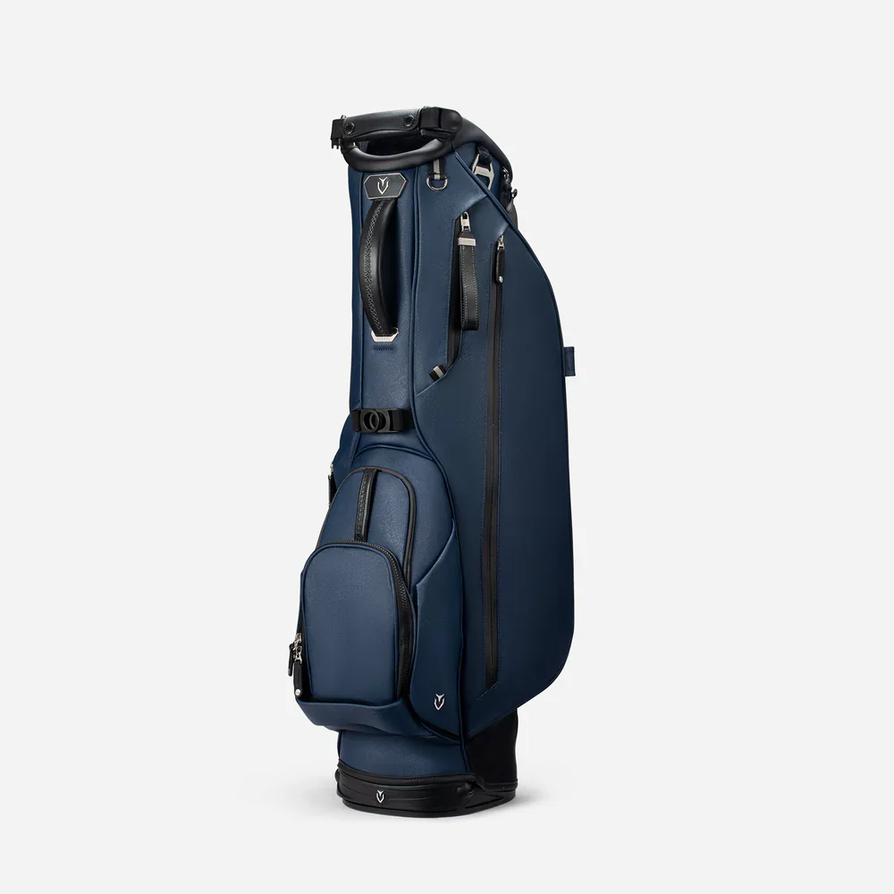 VESSEL Lux Stand Golf Bag - Crosshatch Navy - Image 4