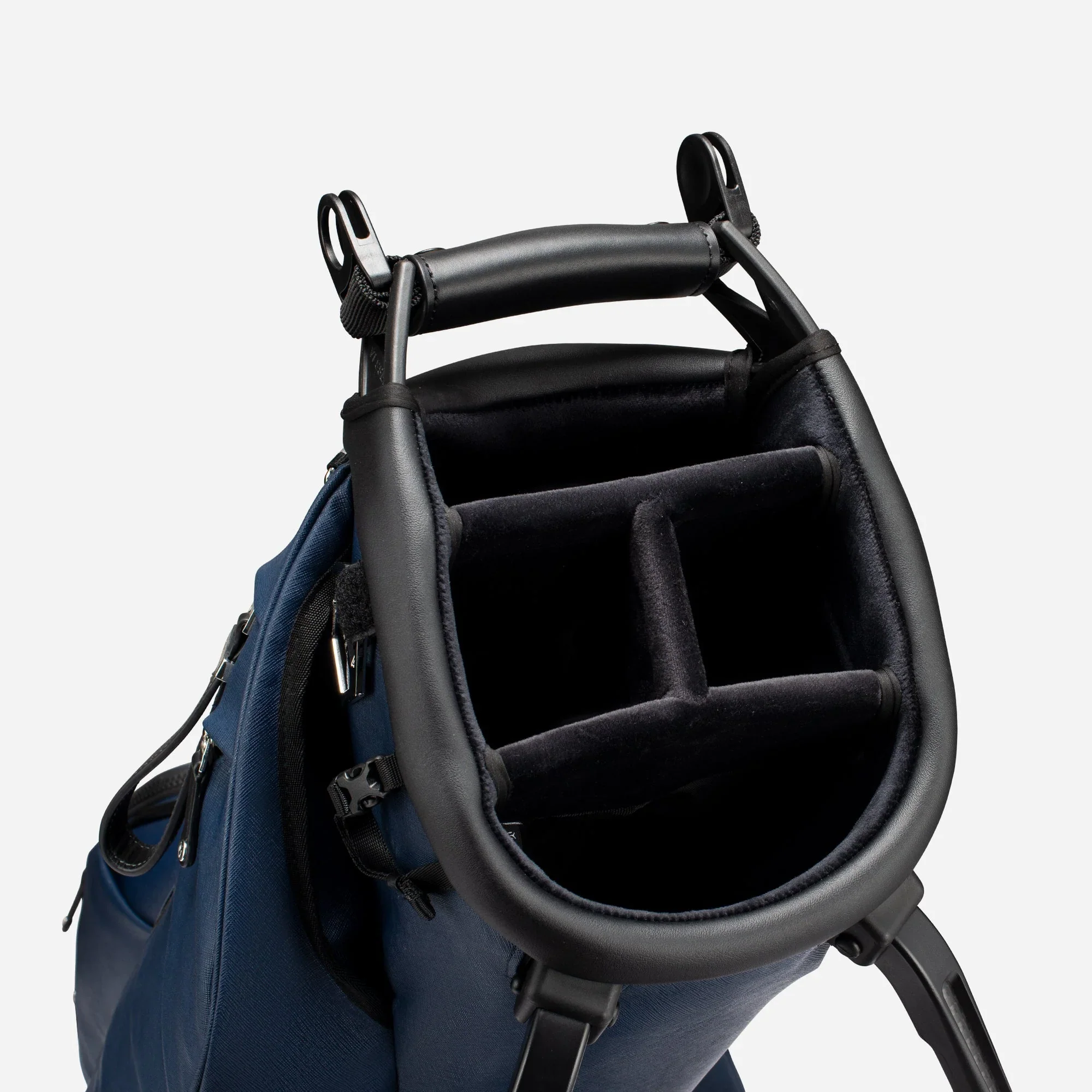 VESSEL Lux Stand Golf Bag - Crosshatch Navy - Image 5