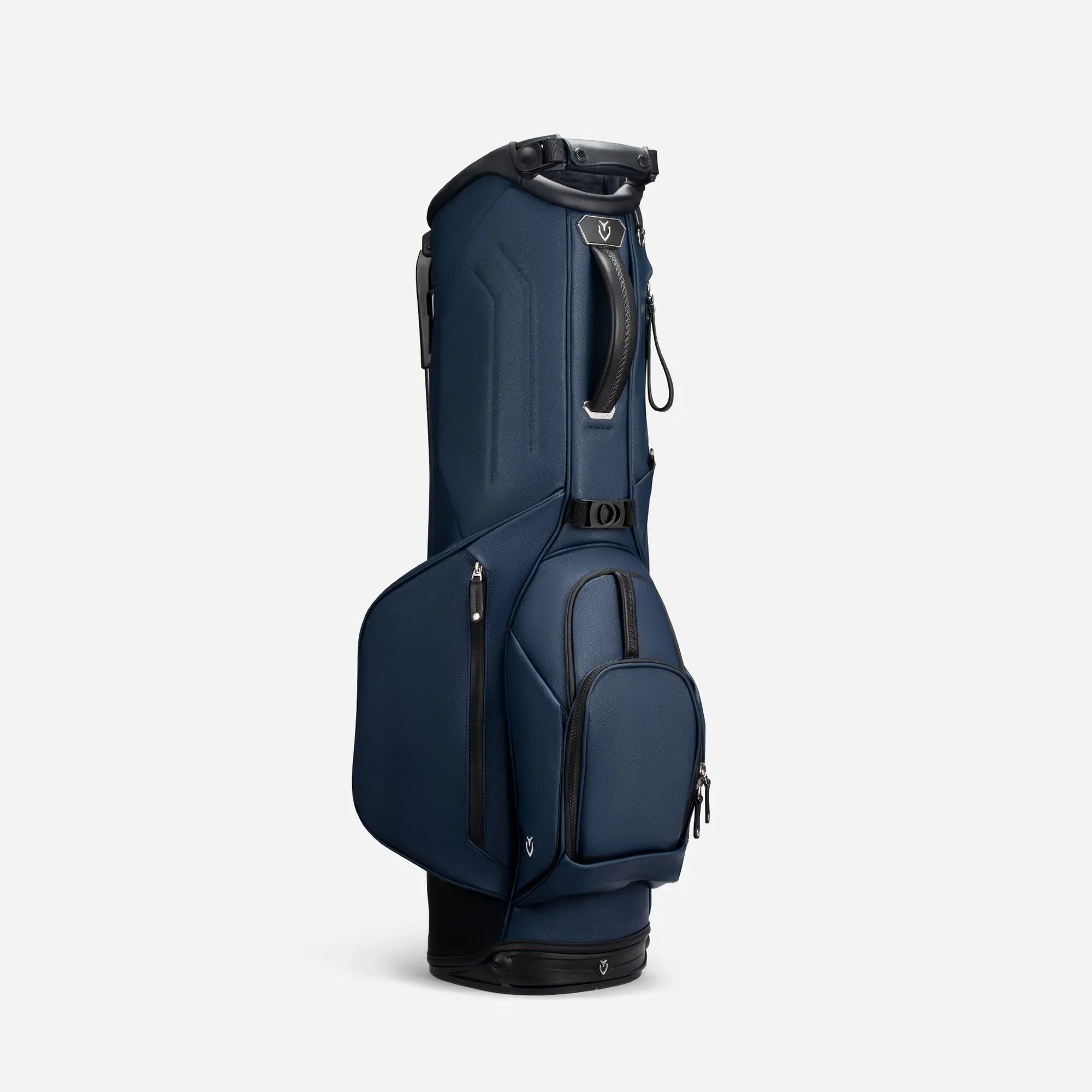 VESSEL Lux Stand Golf Bag - Crosshatch Navy - Image 6