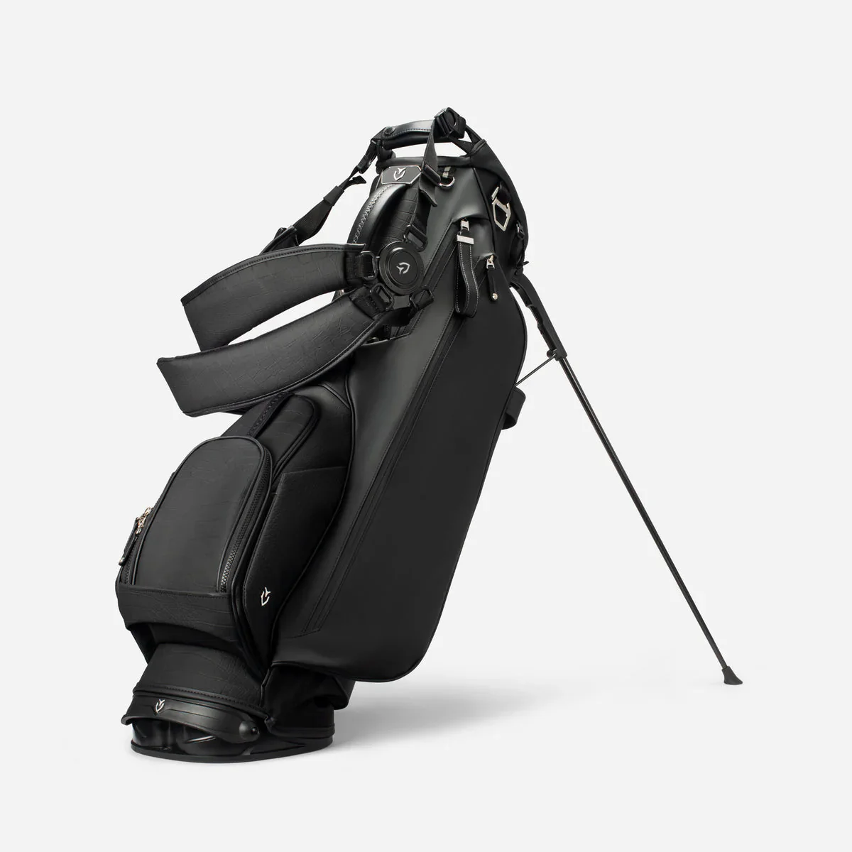 VESSEL Lux Stand Golf Bag - Croc Black