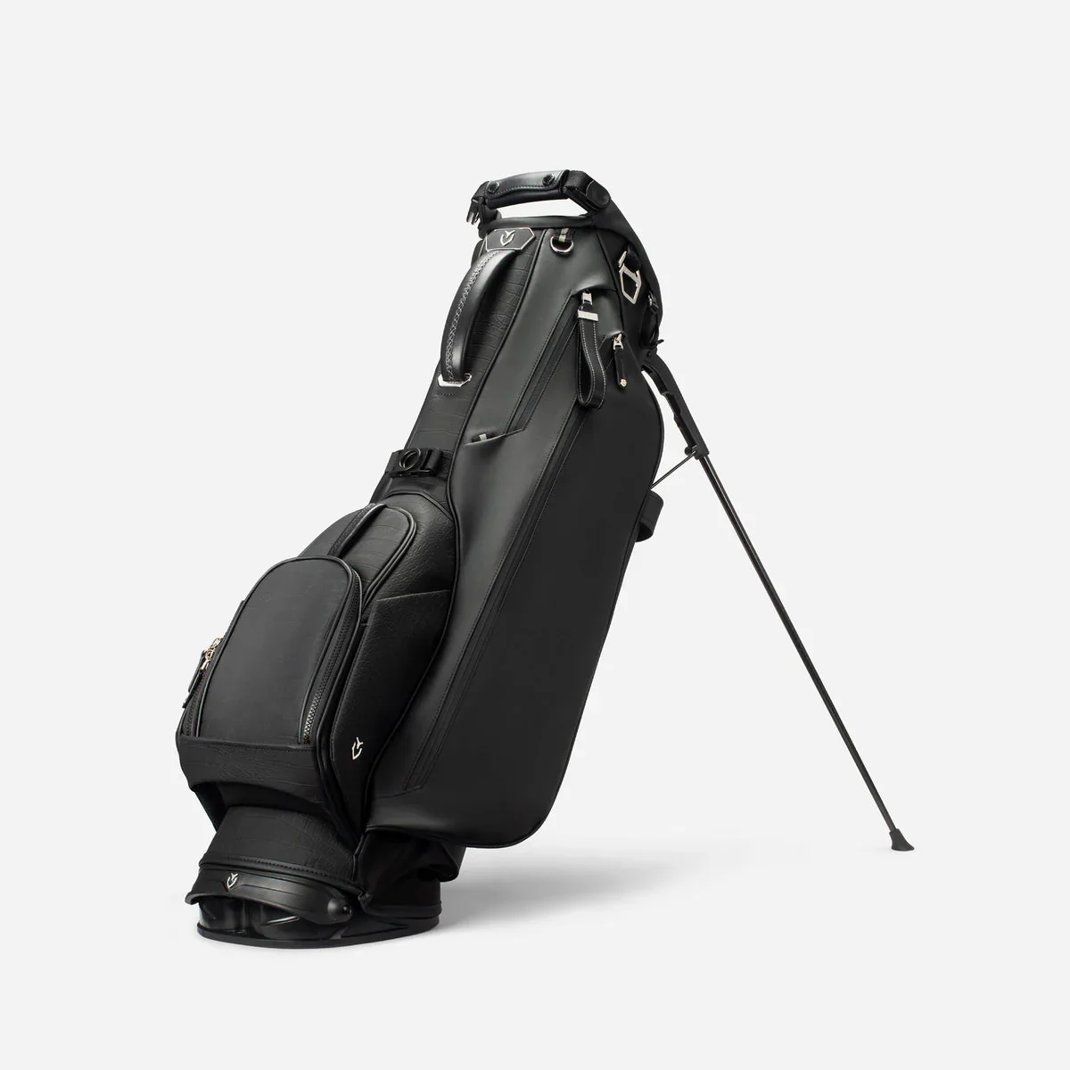 VESSEL Lux Stand Golf Bag - Croc Black - Image 4