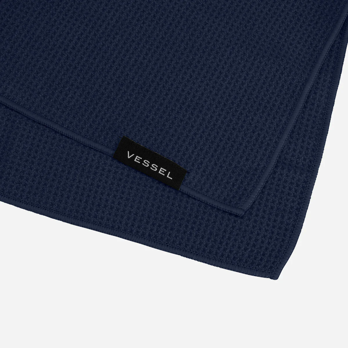VESSEL Magnetic Golf Towel 20" x 20" - Navy - Image 2