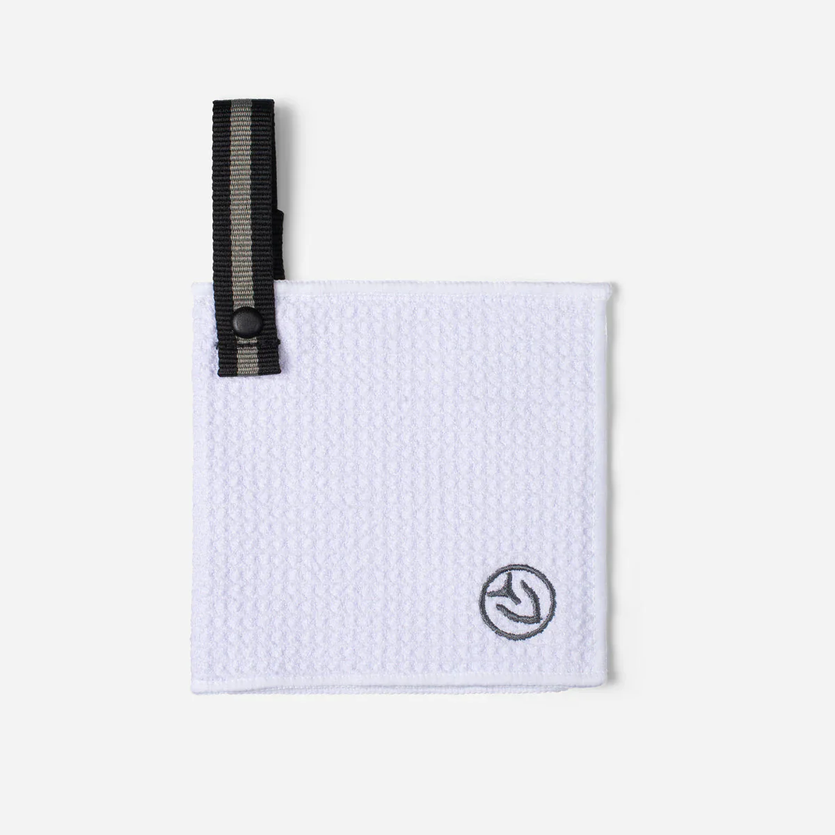 VESSEL Magnetic Golf Towel 5" x 5" - White - Image 2