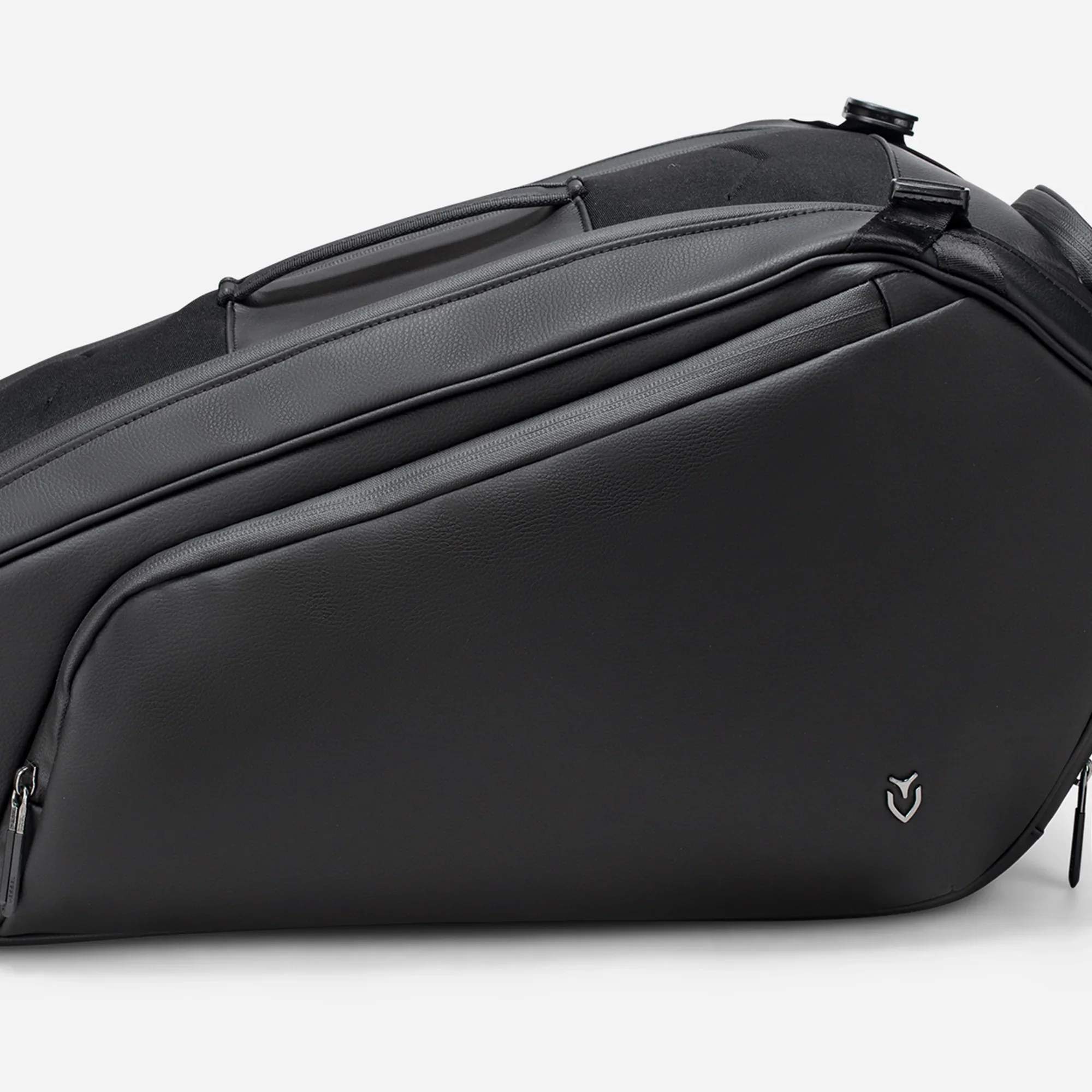 VESSEL Padel Racket Bag – Pebbled Black - Image 12