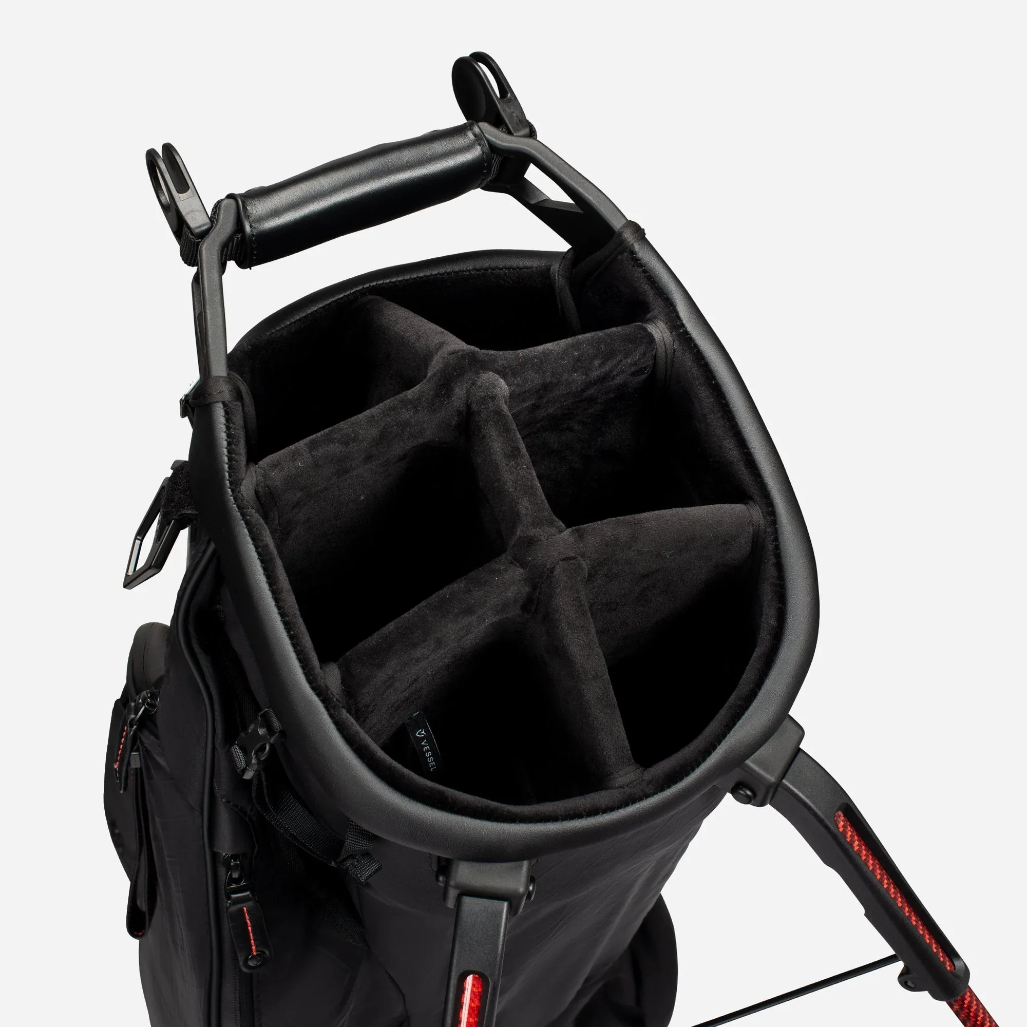 VESSEL Player V Stand Golf Bag - DXR Black - Image 6