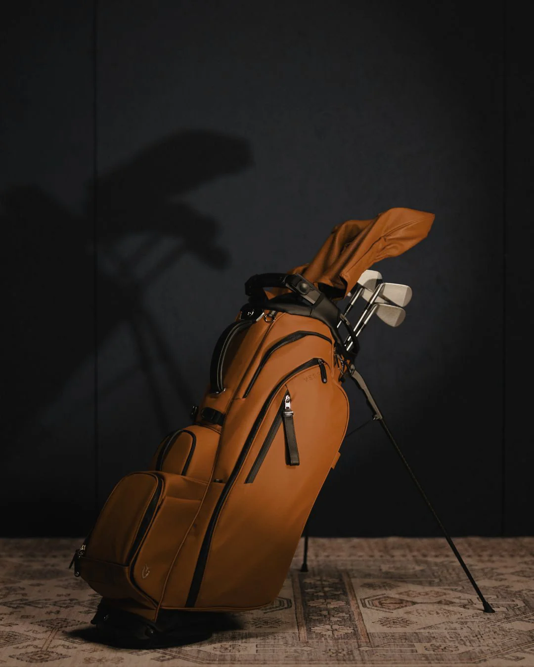 VESSEL Player V Pro Stand Golf Bag - Heritage Brown - Image 2