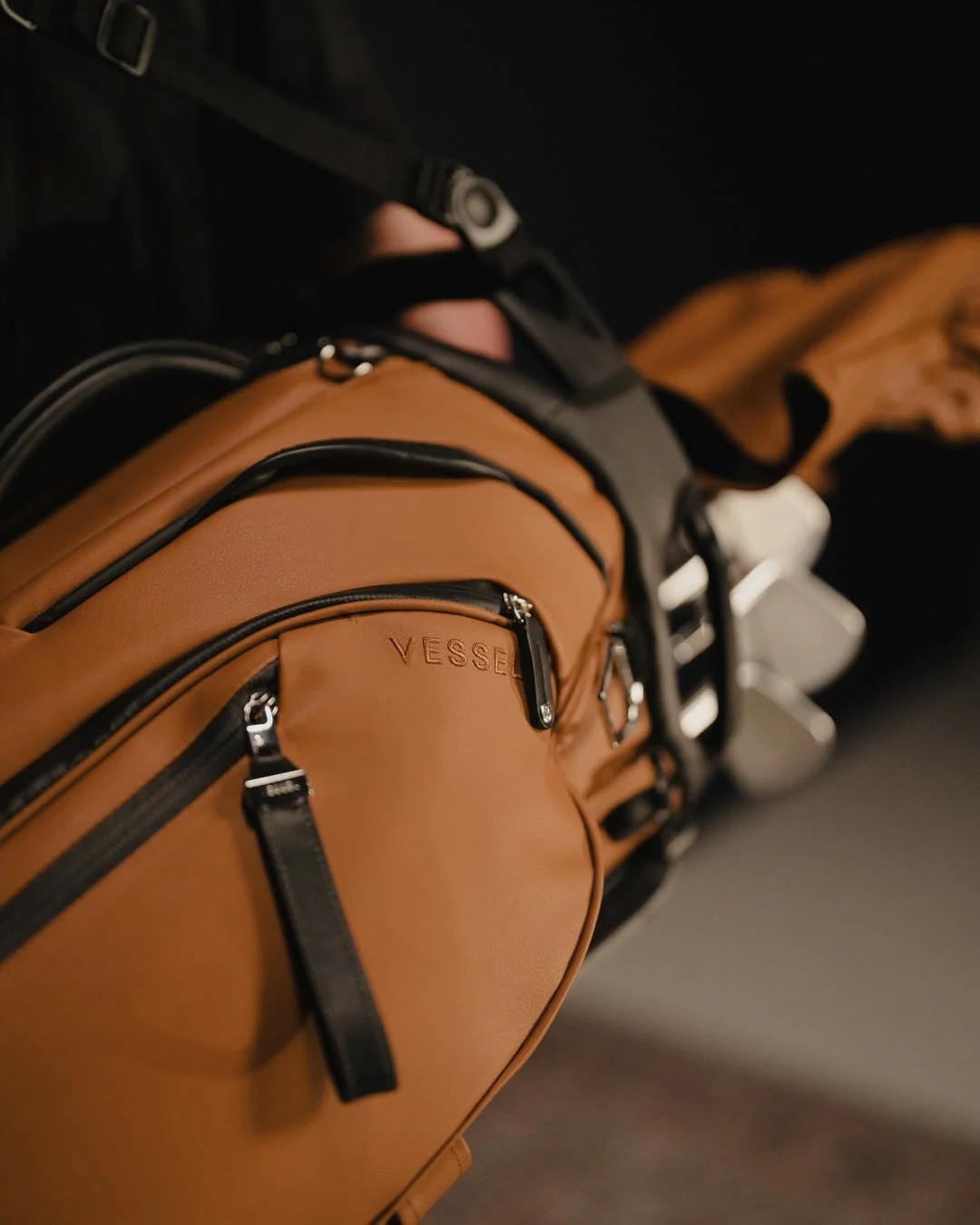VESSEL Player V Pro Stand Golf Bag - Heritage Brown - Image 3