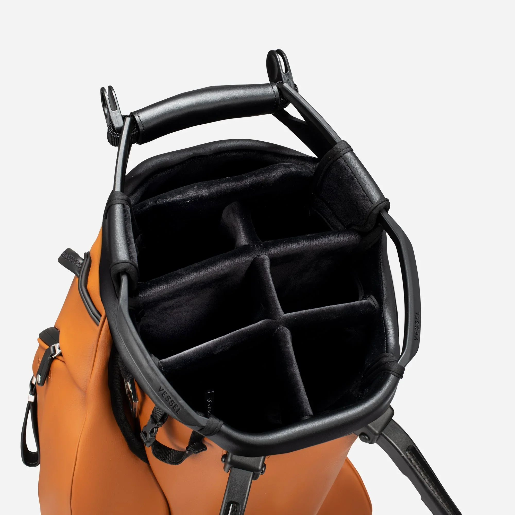 VESSEL Player V Pro Stand Golf Bag - Heritage Brown - Image 7