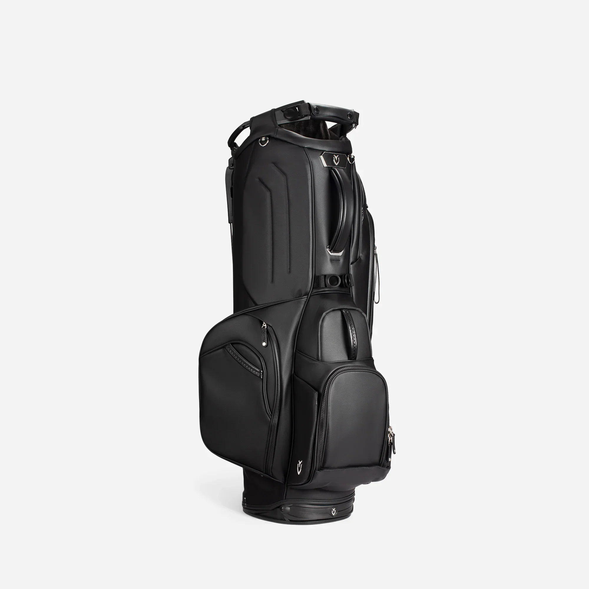 VESSEL Player V Pro Stand Golf Bag - Pebbled Black - Image 5