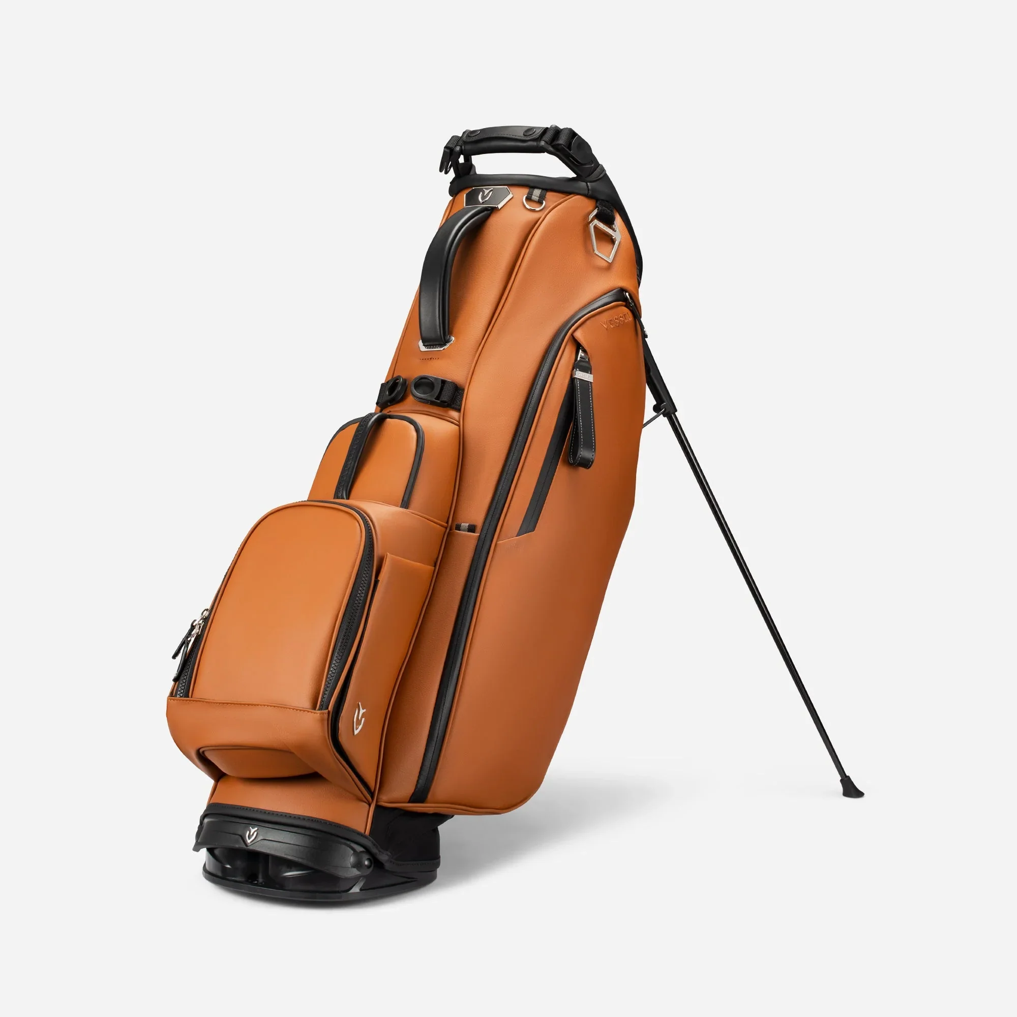 VESSEL Player V Stand Golf Bag - Heritage Brown - Image 2