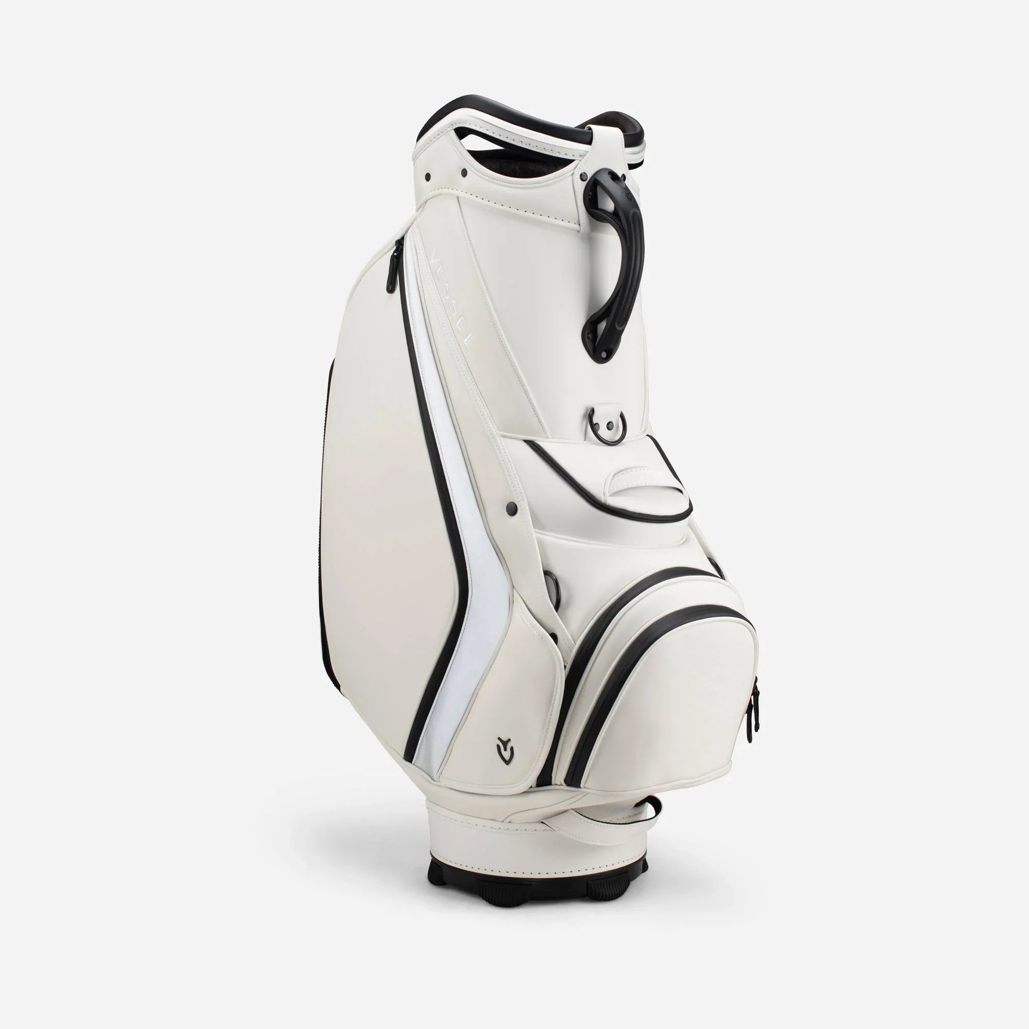 VESSEL Prime 2.0 Staff Golf Bag - Tour Performance & Luxury Design - White - Image 3