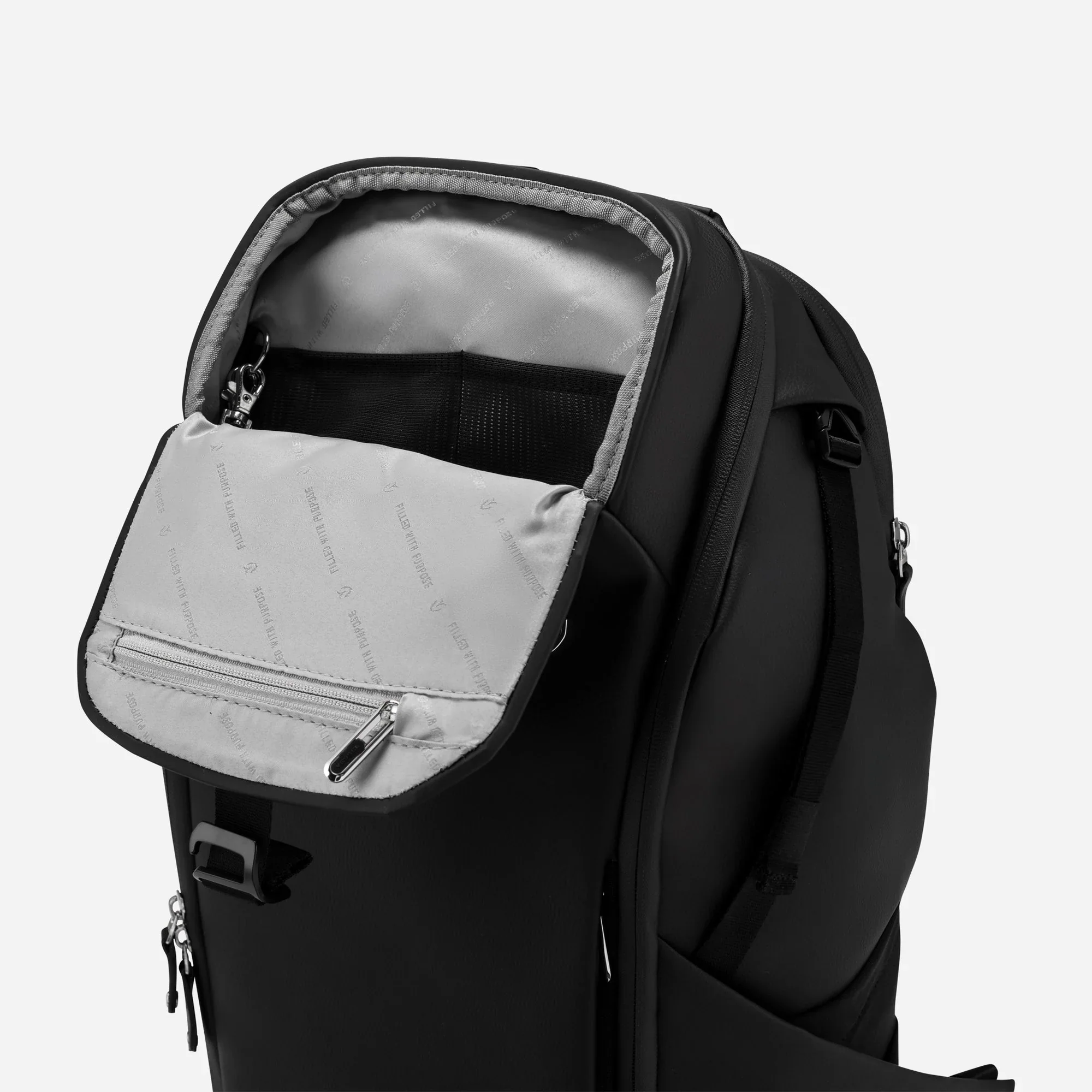 VESSEL PrimeX Plus Backpack - Pebbled Black - Image 6