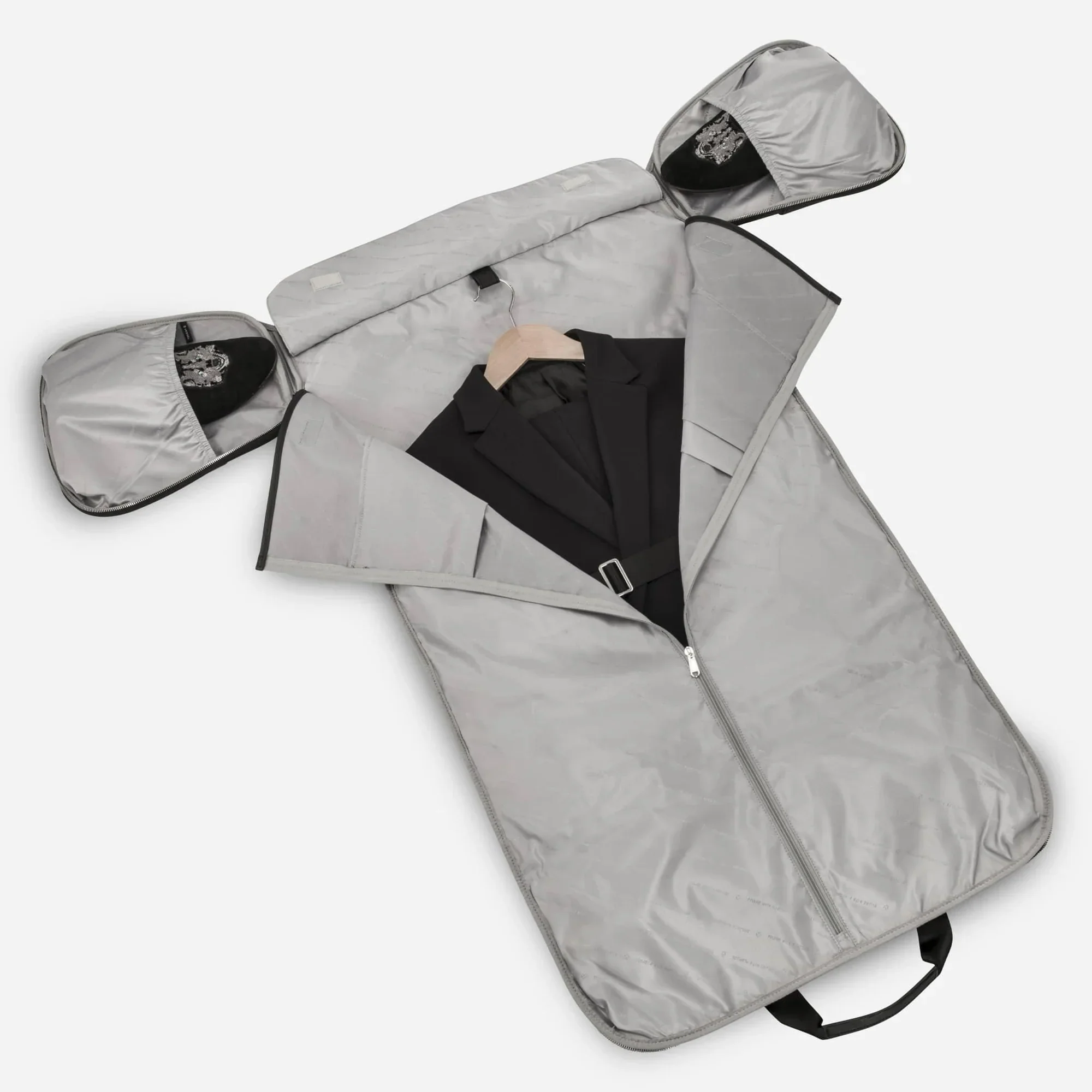 VESSEL Signature Garment Duffel Bag - Pebbled Black - Image 5