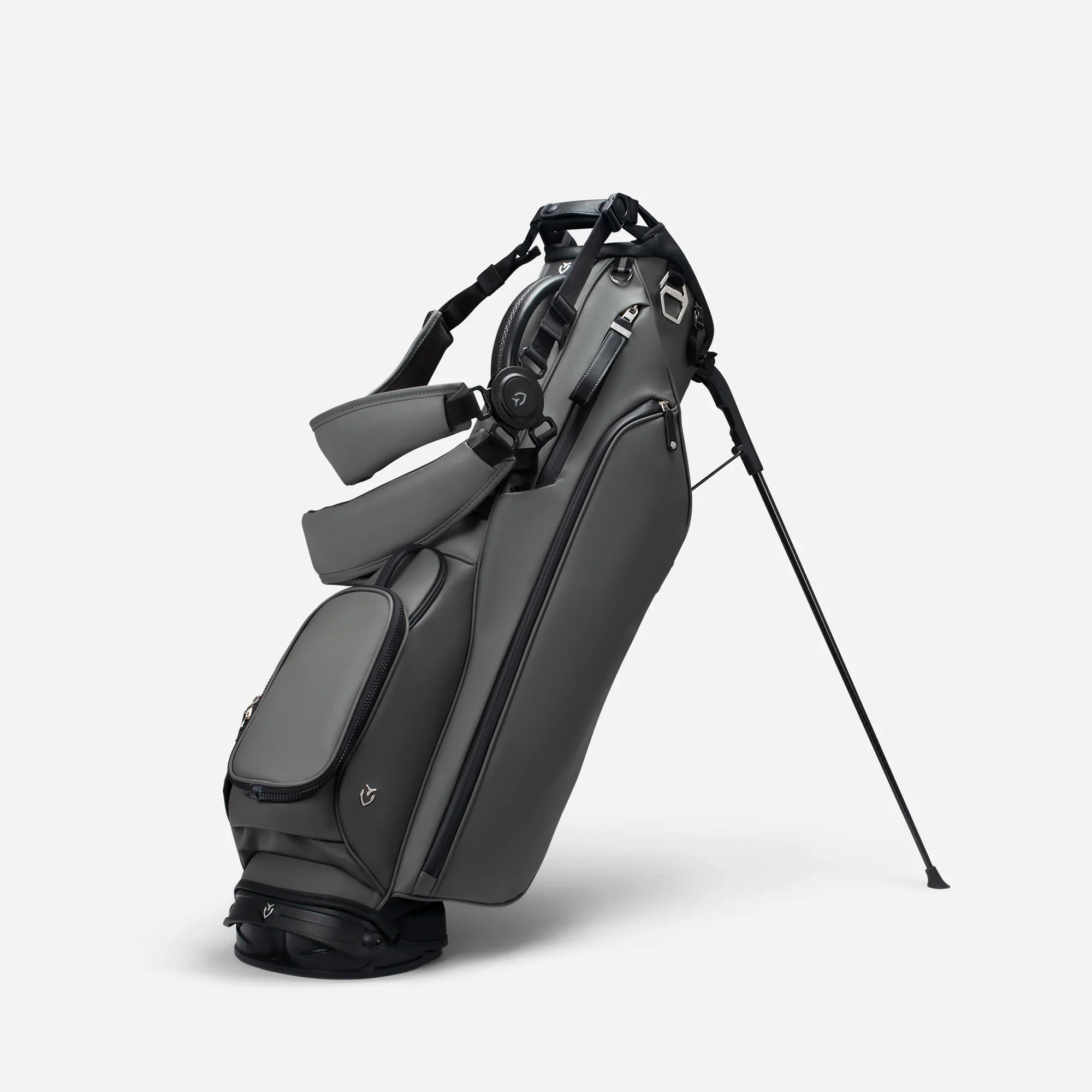 VESSEL Sunday IV Stand Golf Bag – Pebbled Grey - Image 3