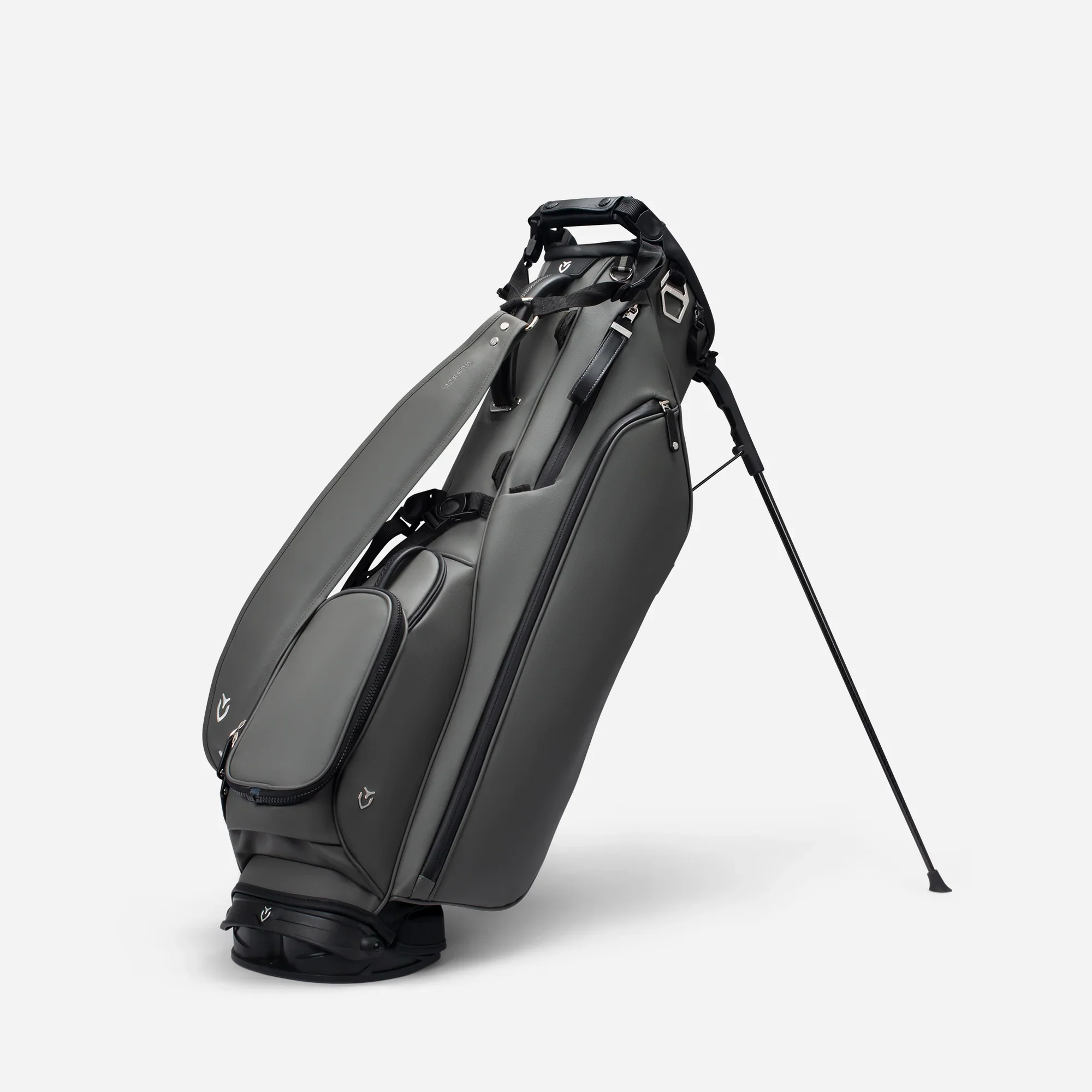VESSEL Sunday IV Stand Golf Bag – Pebbled Grey - Image 7
