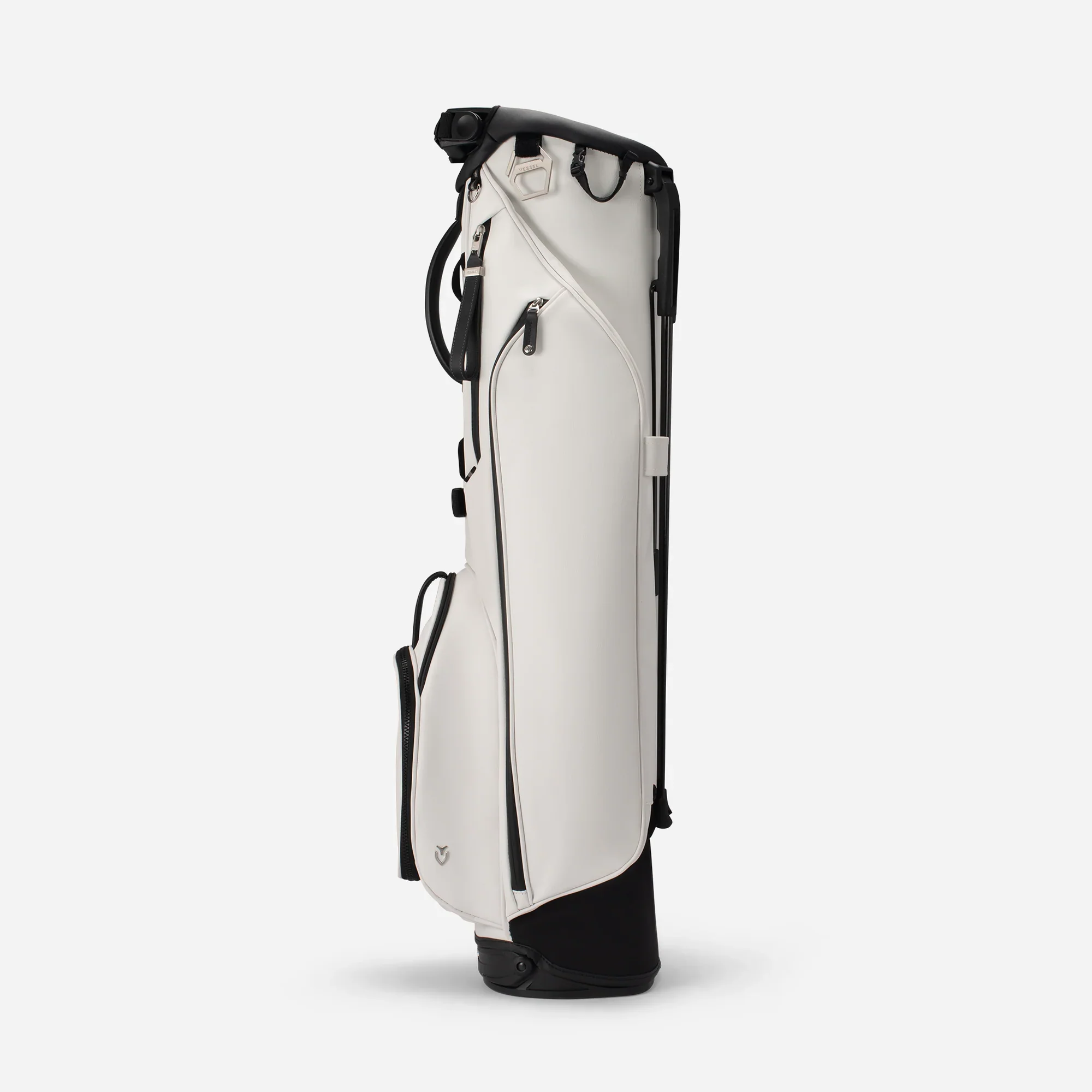 VESSEL Sunday IV Stand Golf Bag – Pebbled White - Image 11