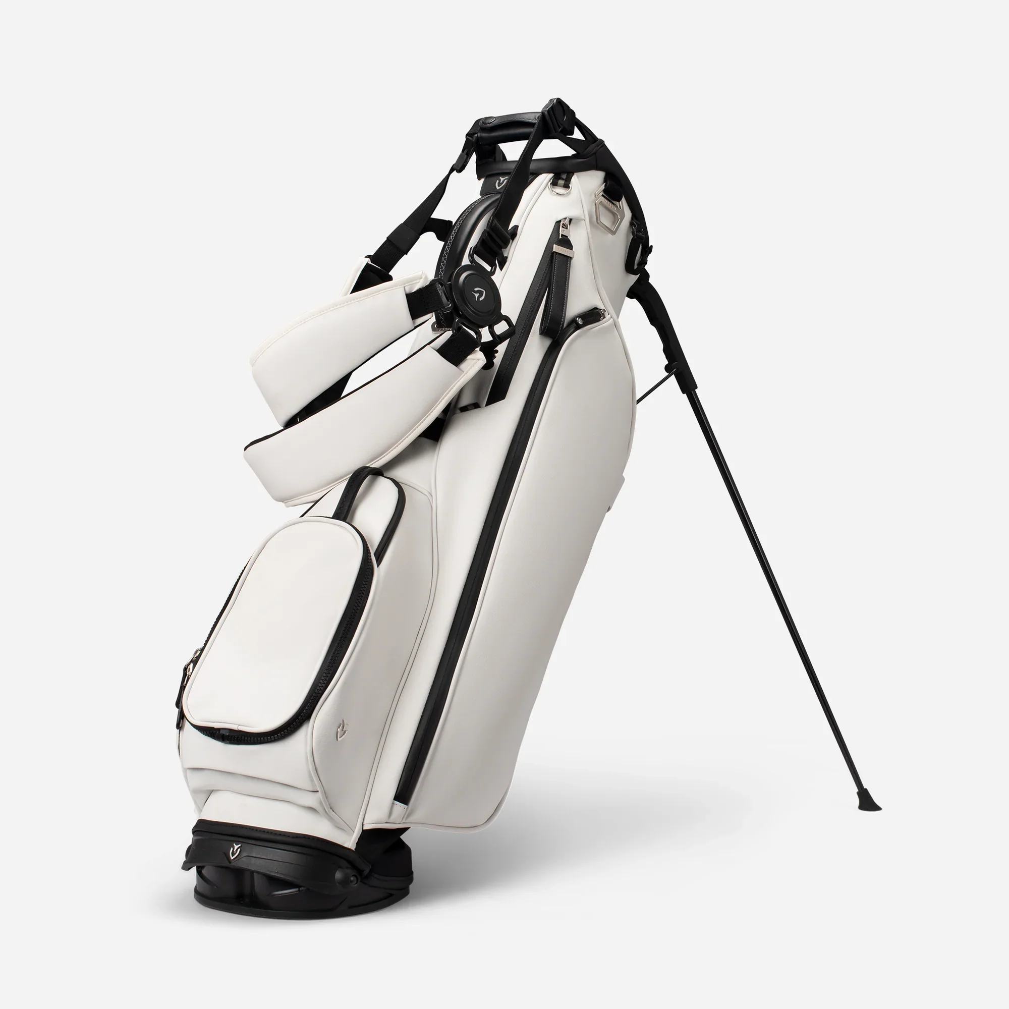VESSEL Sunday IV Stand Golf Bag – Pebbled White - Image 3