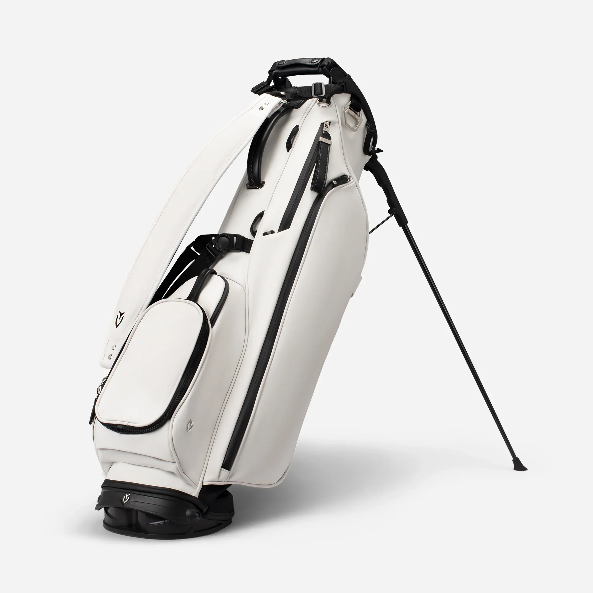 VESSEL Sunday IV Stand Golf Bag – Pebbled White - Image 7