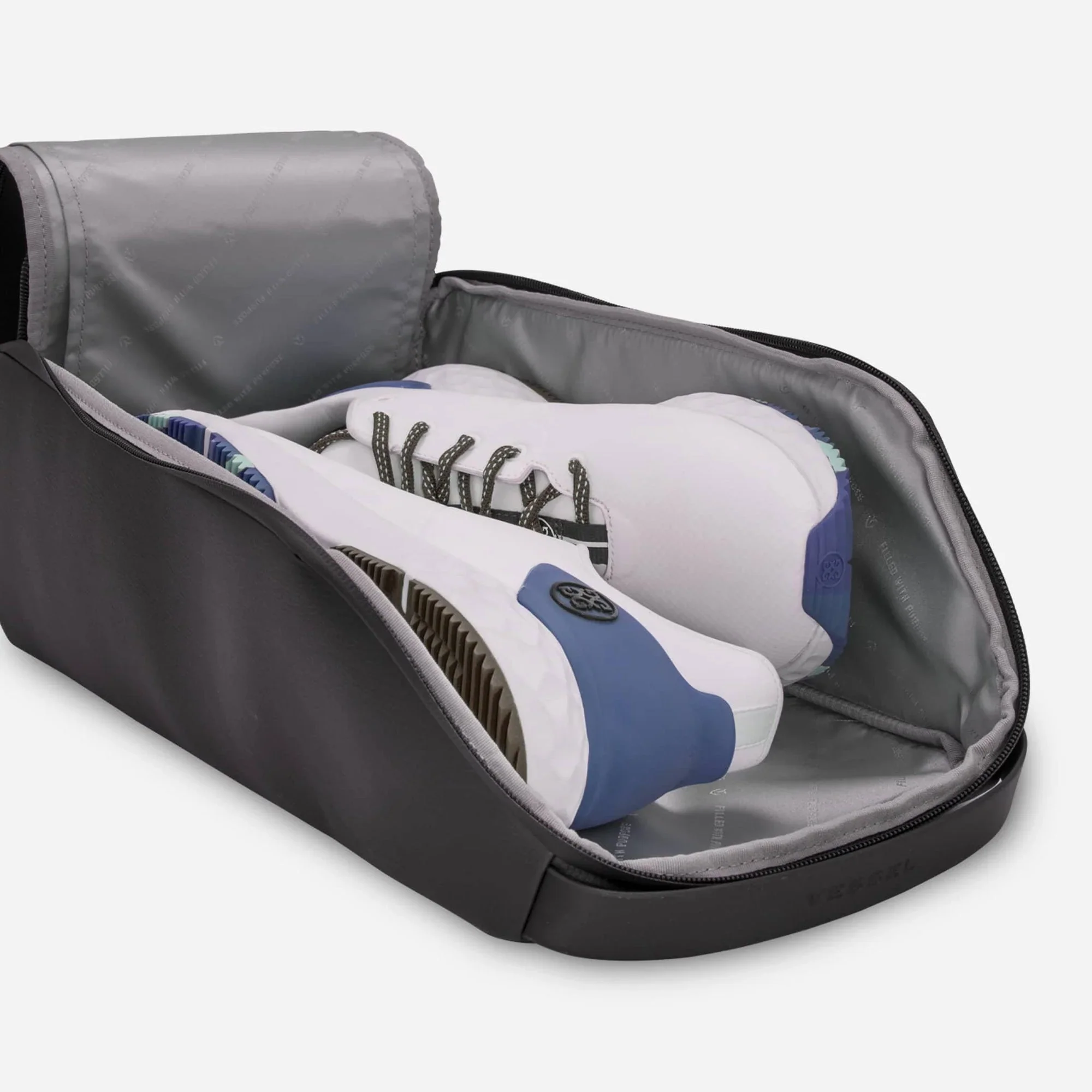 VESSEL Voyager Shoe Bag - Pebbled Grey - Image 2