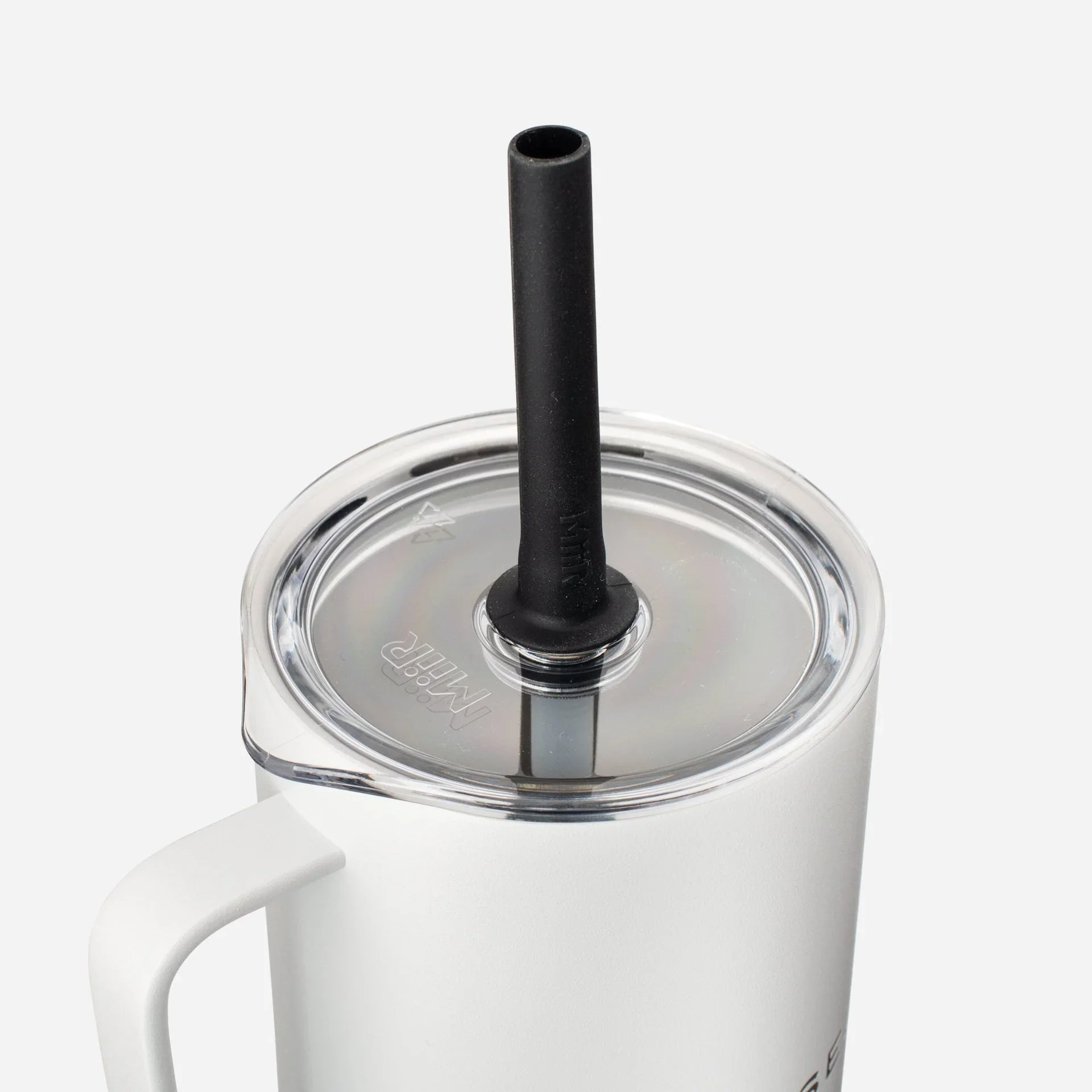 VESSEL x MIIR 32 Oz (909ml) All Day Straw Cup - White - Image 2