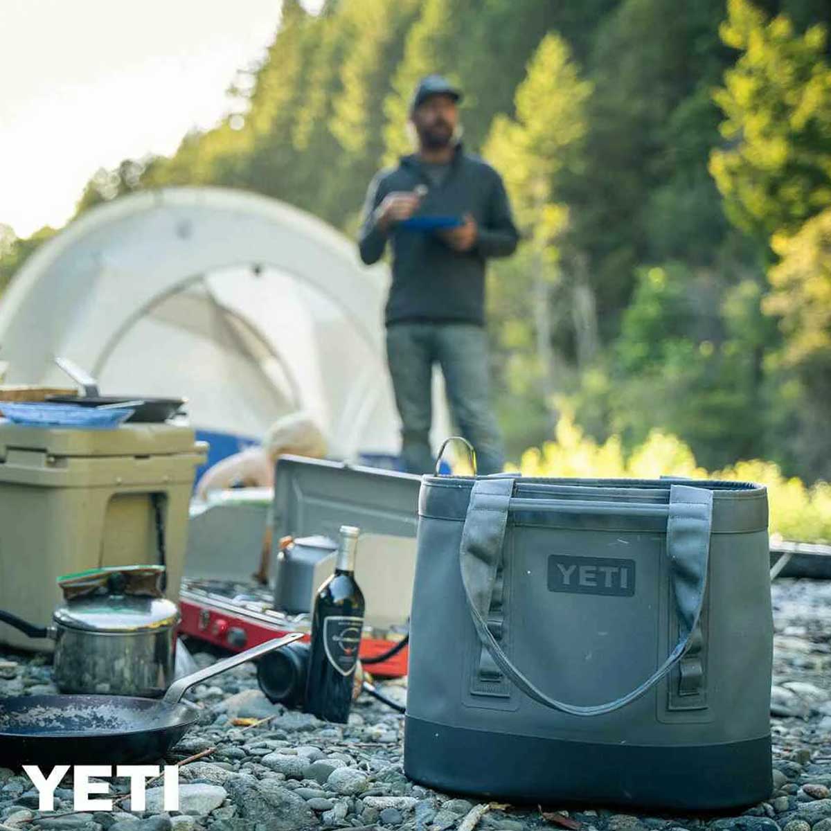 YETI Camino 35 Carryall Tote Bag - Storm Grey - Image 2