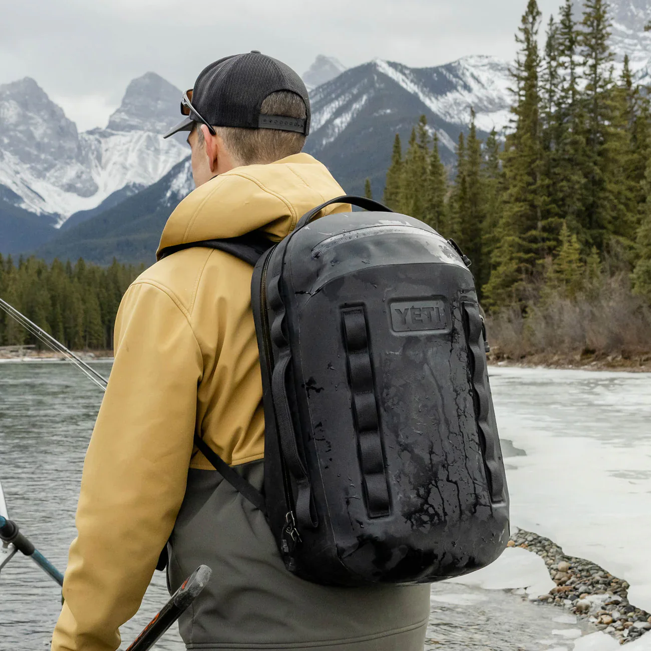 YETI Cayo 25L All‑Weather Backpack - Black - Image 2