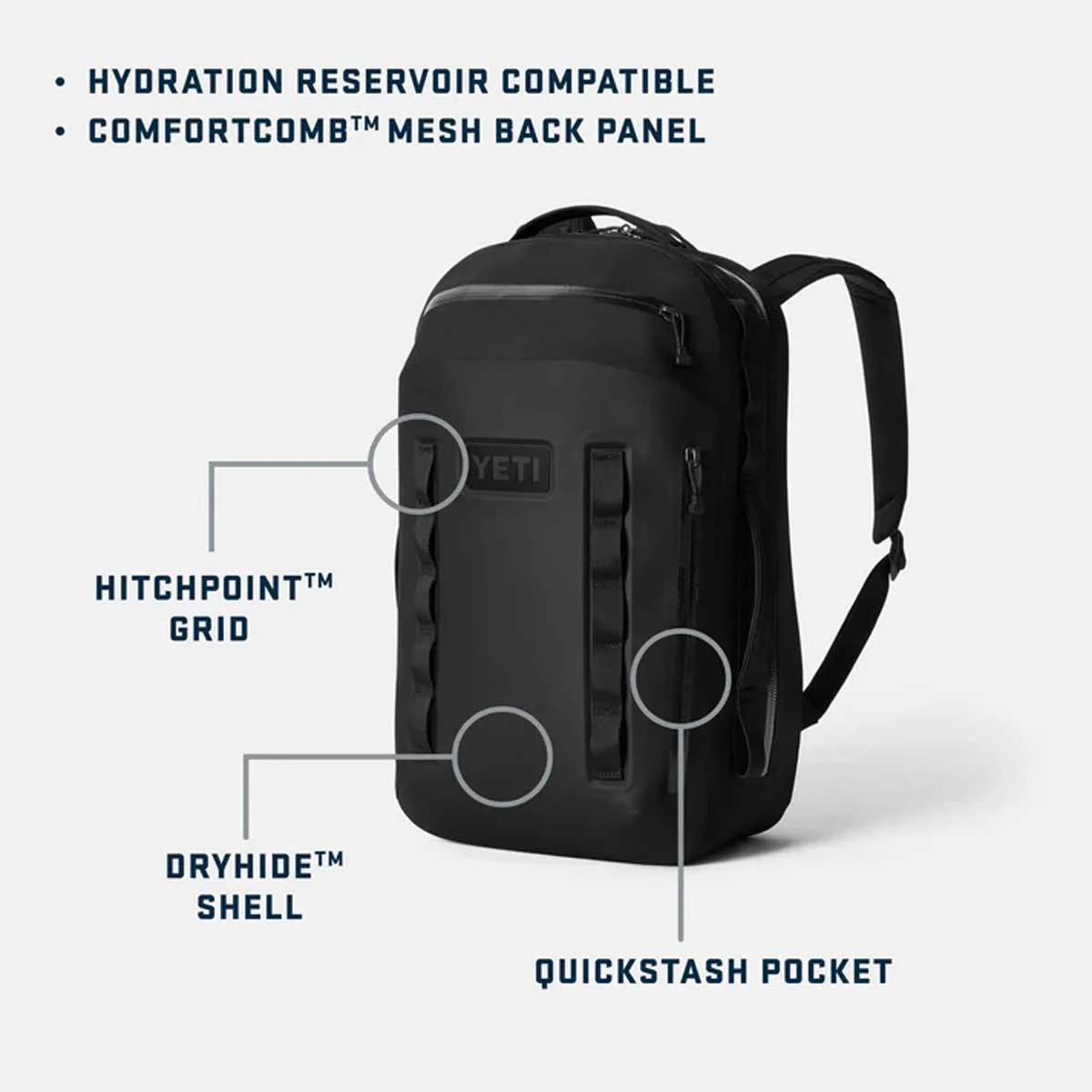 YETI Cayo 35L All‑Weather Backpack - Olive - Image 8