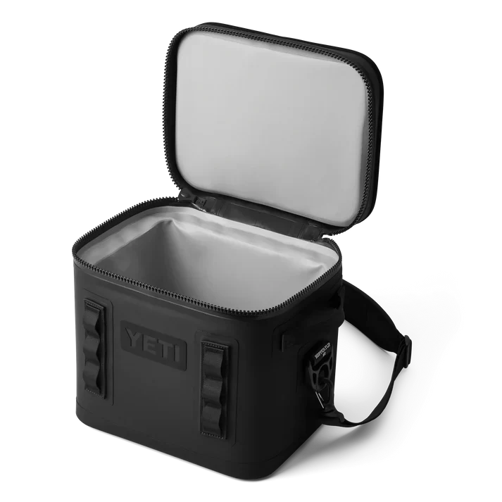 YETI Hopper Flip 12 Waterproof Leakproof Fabric Cooler Bag - Black - Image 2