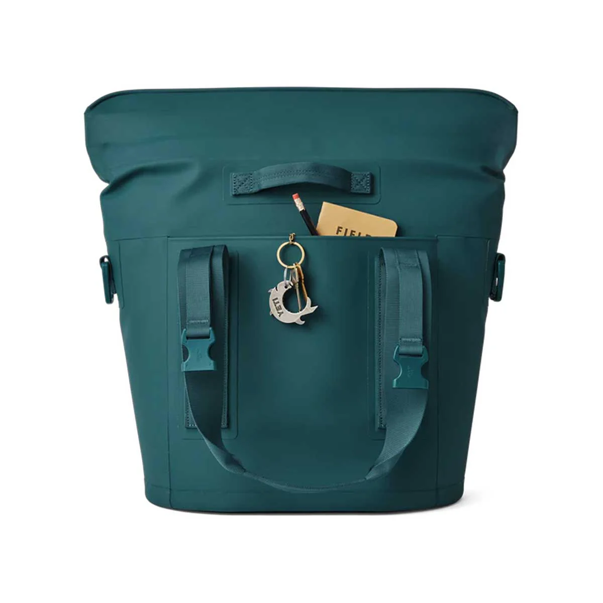 YETI Hopper M15 Soft Cooler Bag - Agave Teal - Image 6
