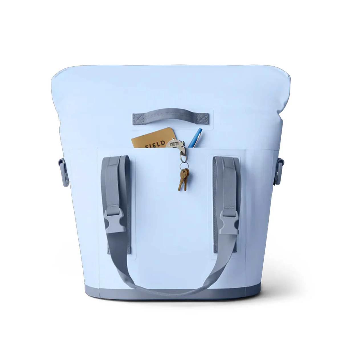 YETI Hopper M15 Soft Cooler Bag - Big Sky Blue - Image 5