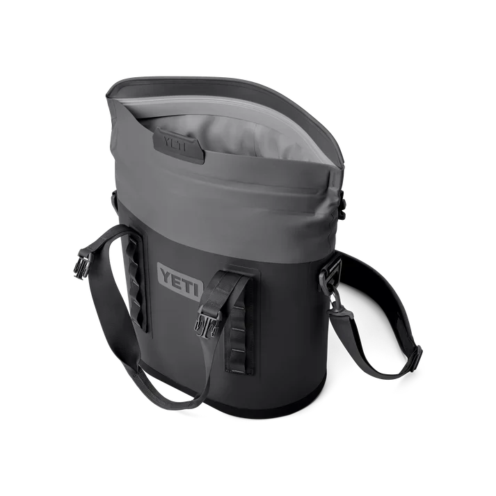 YETI Hopper M15 Soft Cooler Bag - Charcoal - Image 9