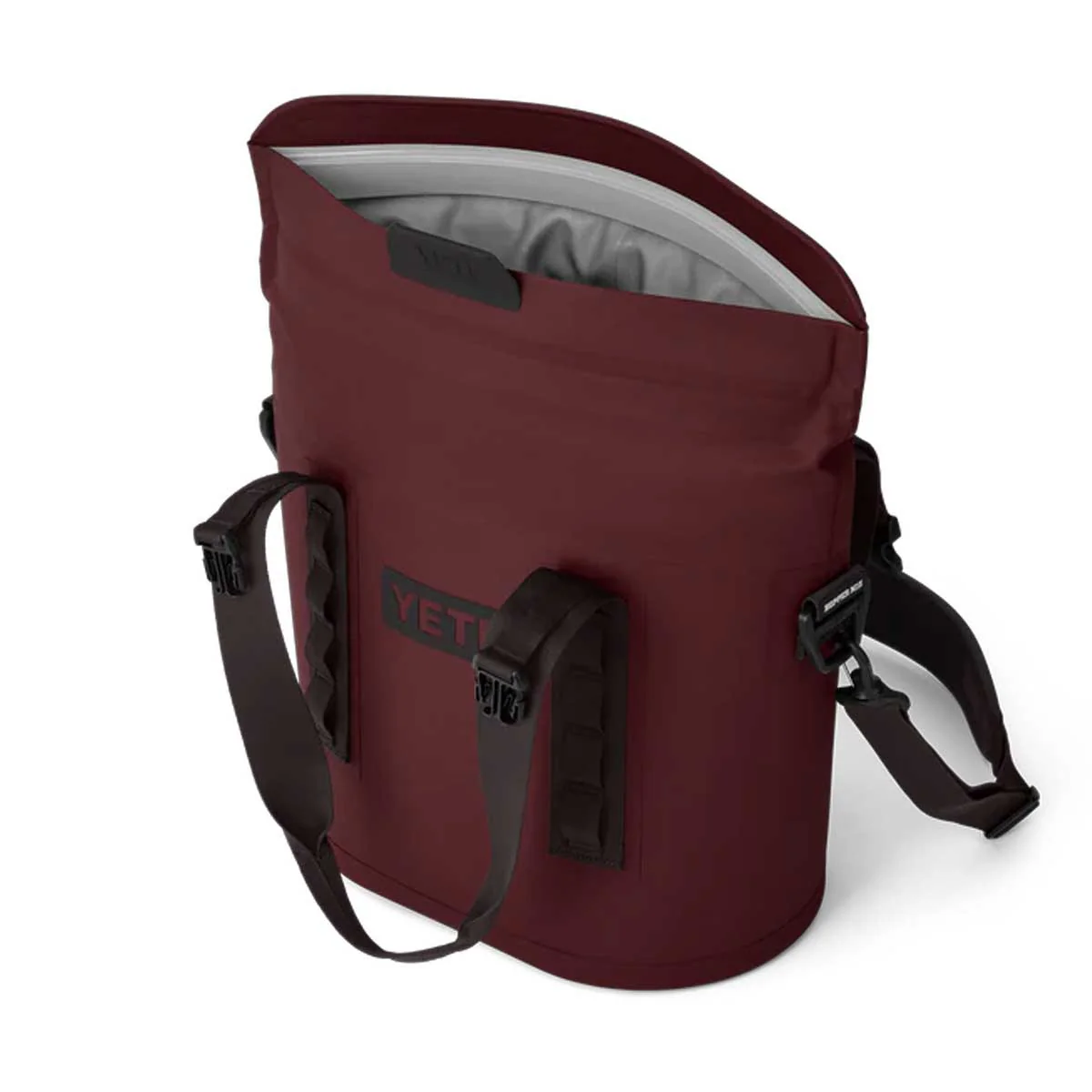 YETI Hopper M15 Soft Cooler Bag - Wild Vine Red - Image 2