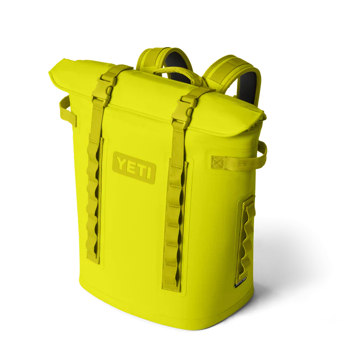 YETI Hopper M20 Backpack Soft Cooler - Firefly Yellow - Image 2