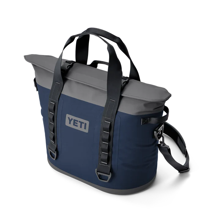 YETI Hopper M30 Soft Cooler Bag - Navy - Image 3