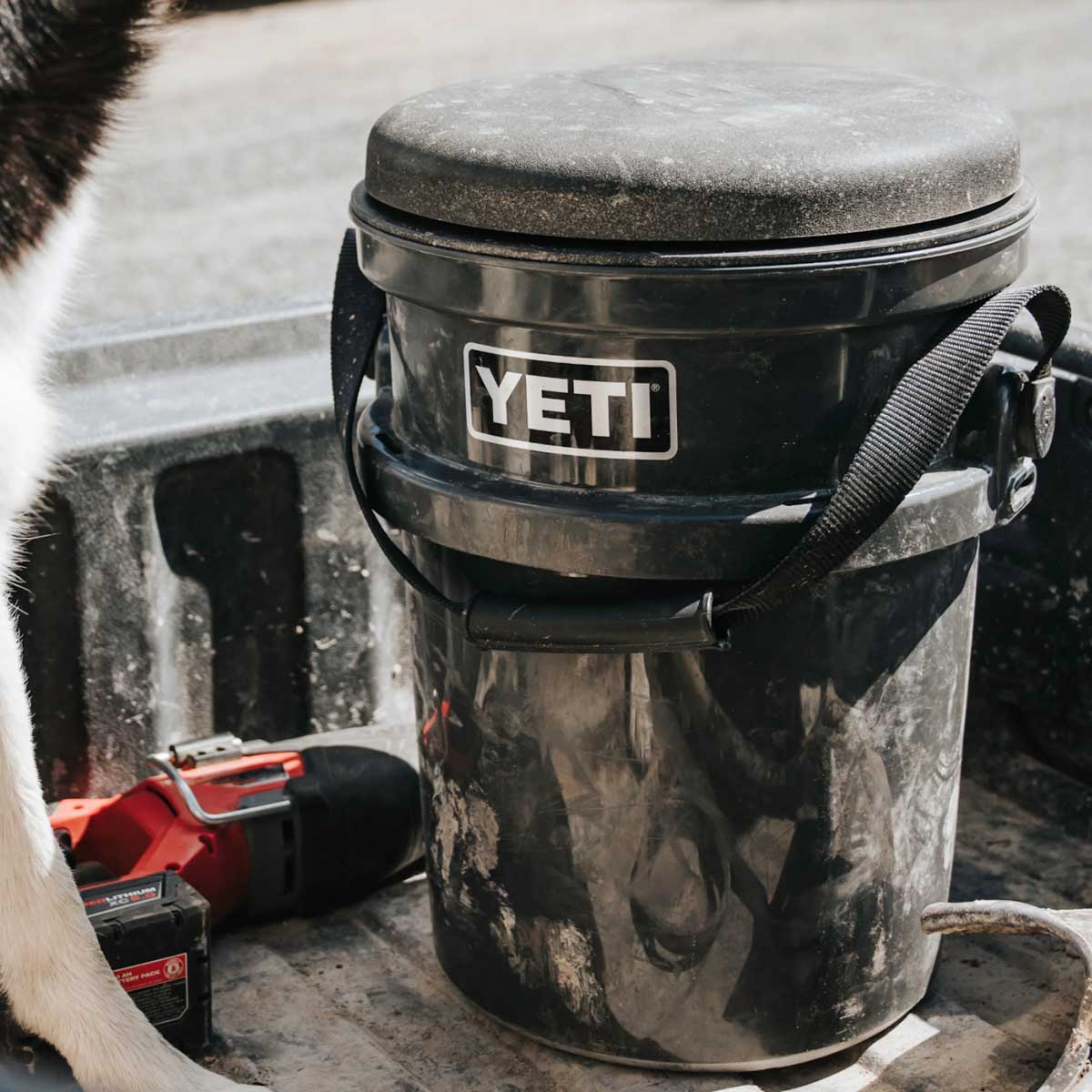YETI Loadout 5 Gallon Bucket - Charcoal - Image 2
