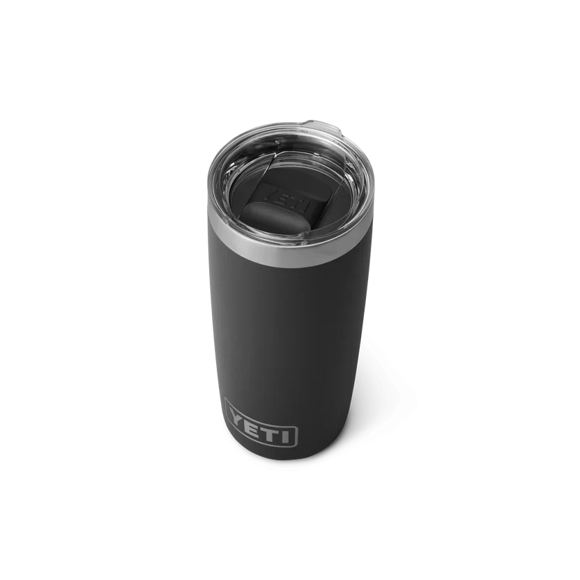 YETI Rambler 10 OZ (296ml) Tumbler With Magslider Lid - Black - Image 2