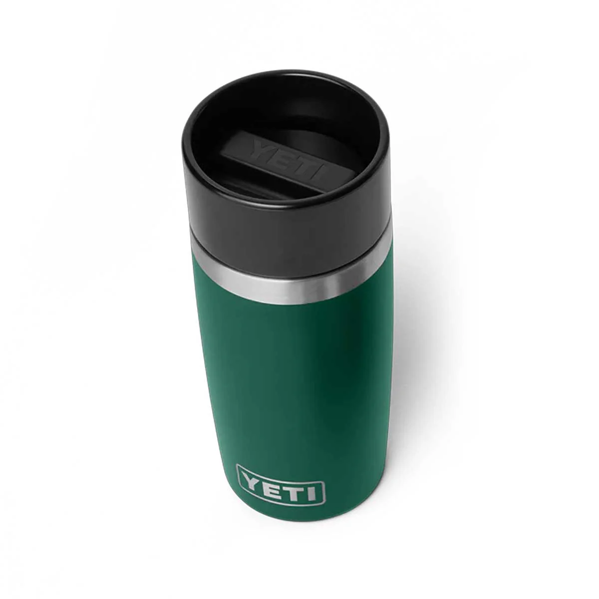YETI Rambler 12 OZ (354ml) Travel Bottle with Commuter Cap - Black Forest Green - Image 2