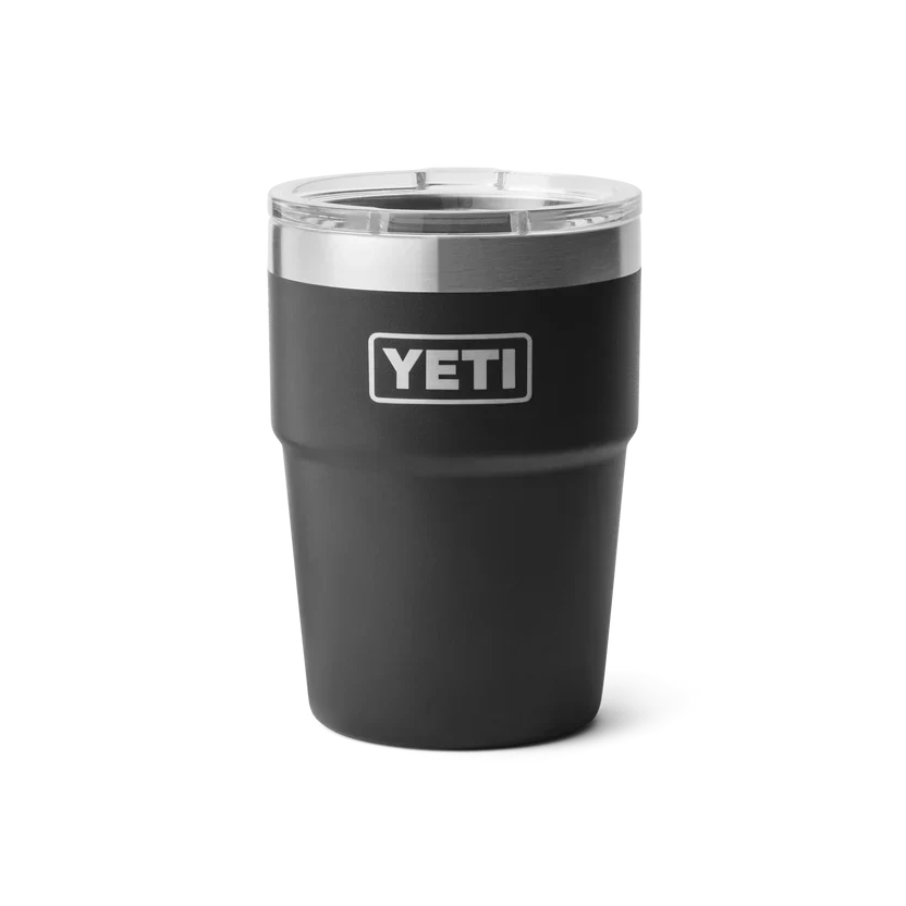 YETI Rambler 16 OZ (473ml) Stackable Cup With Magslider Lid - Black