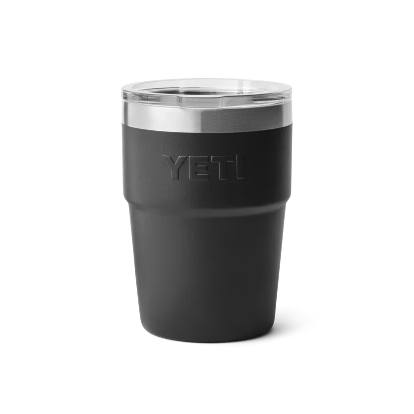 YETI Rambler 16 OZ (473ml) Stackable Cup With Magslider Lid - Black - Image 2
