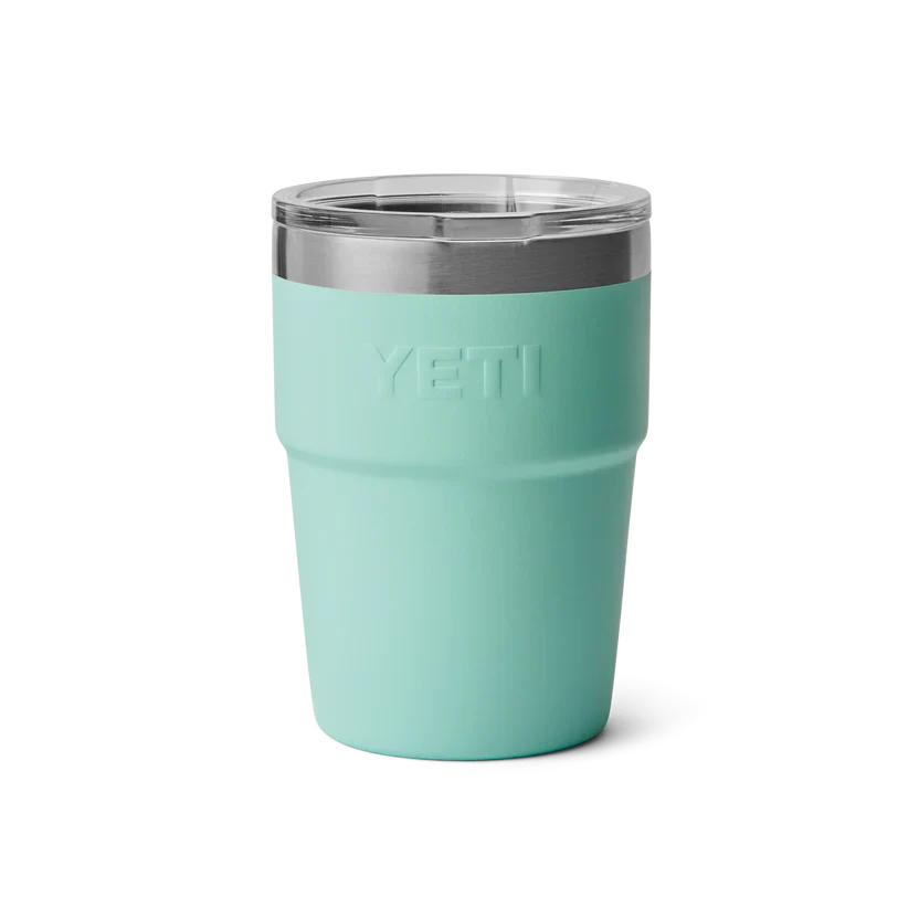 YETI Rambler 16 OZ (473ml) Stackable Cup With Magslider Lid - Seafoam - Image 2