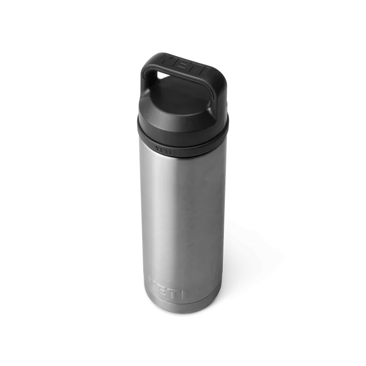 YETI Rambler 18 OZ (532ml) Bottle With Chug Cap - Stainless Steel - Image 4
