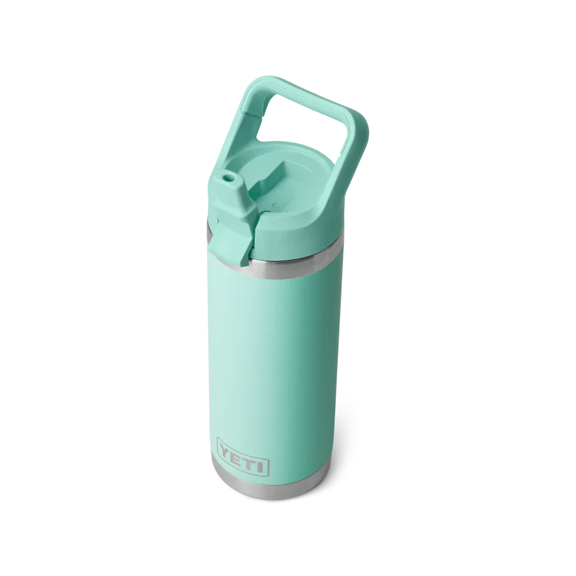 YETI Rambler 18 OZ (532ml) Bottle With Straw Cap - Seafoam - Image 3