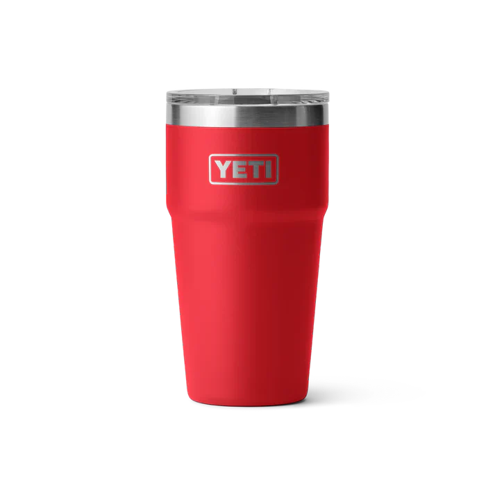 YETI Rambler 20 OZ (591ml) Stackable Cup With Magslider Lid - Rescue Red