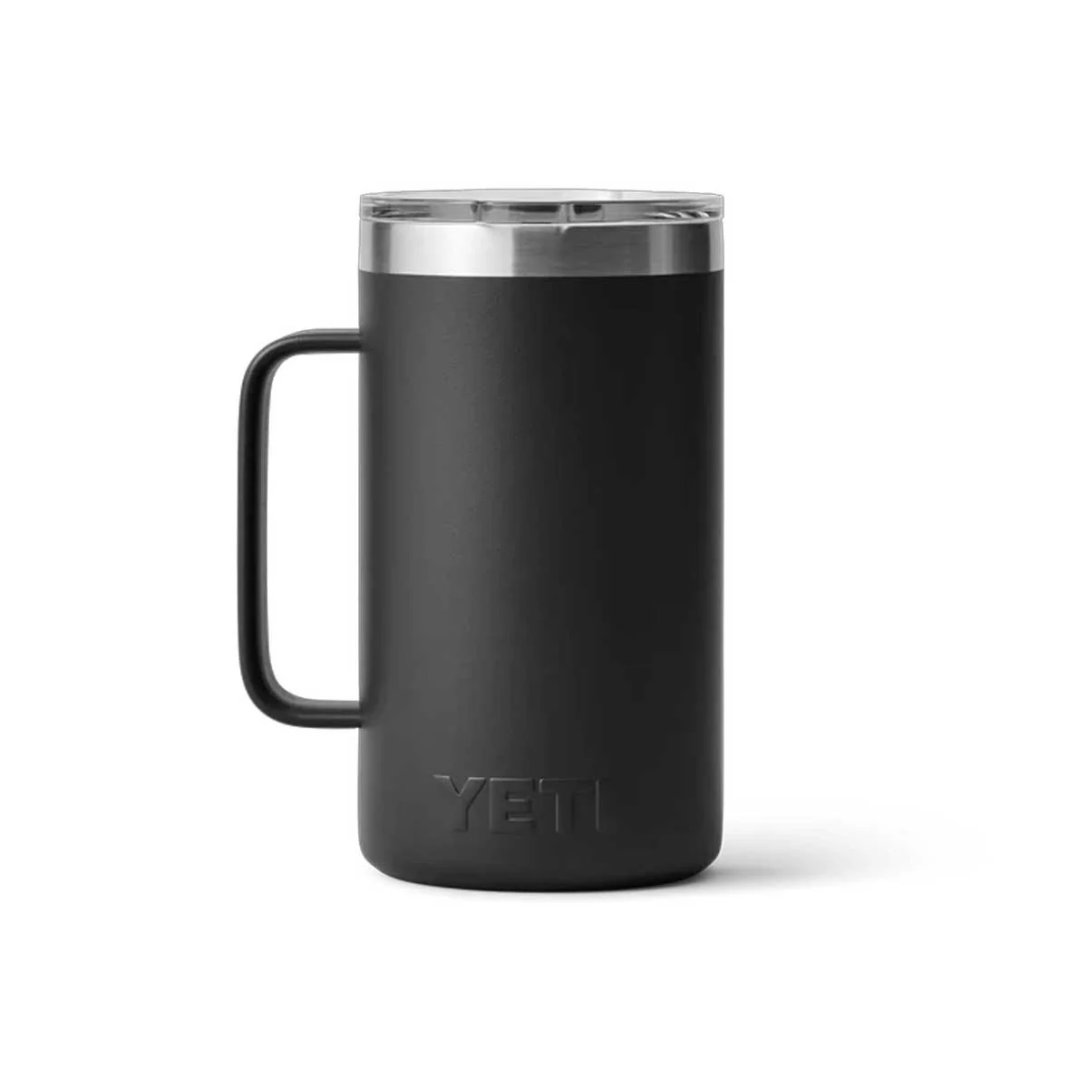 YETI Rambler 24 OZ (709ml) Mug With Magslider Lid - Black - Image 3