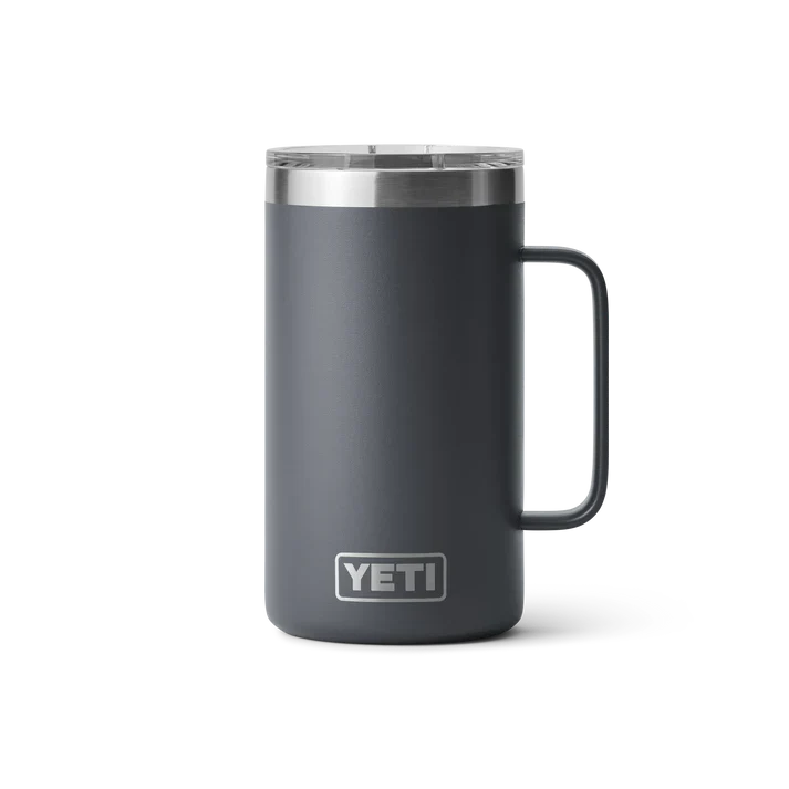 YETI Rambler 24 OZ (709ml) Mug With Magslider Lid - Charcoal