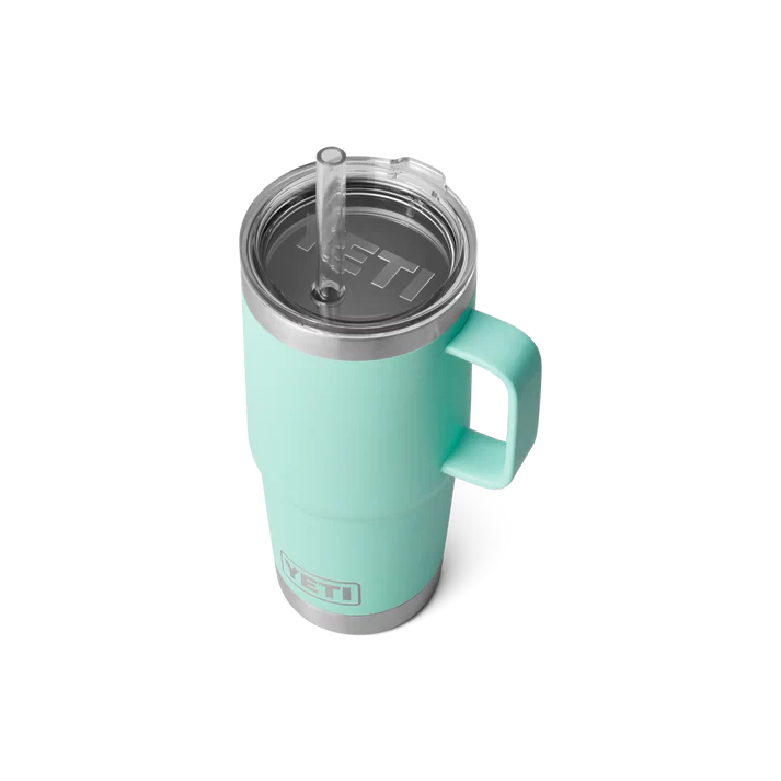 YETI Rambler 25 OZ (739ml) Straw Mug With Straw Lid - Seafoam - Image 2